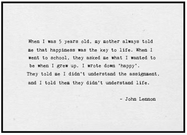 John Lennon quote