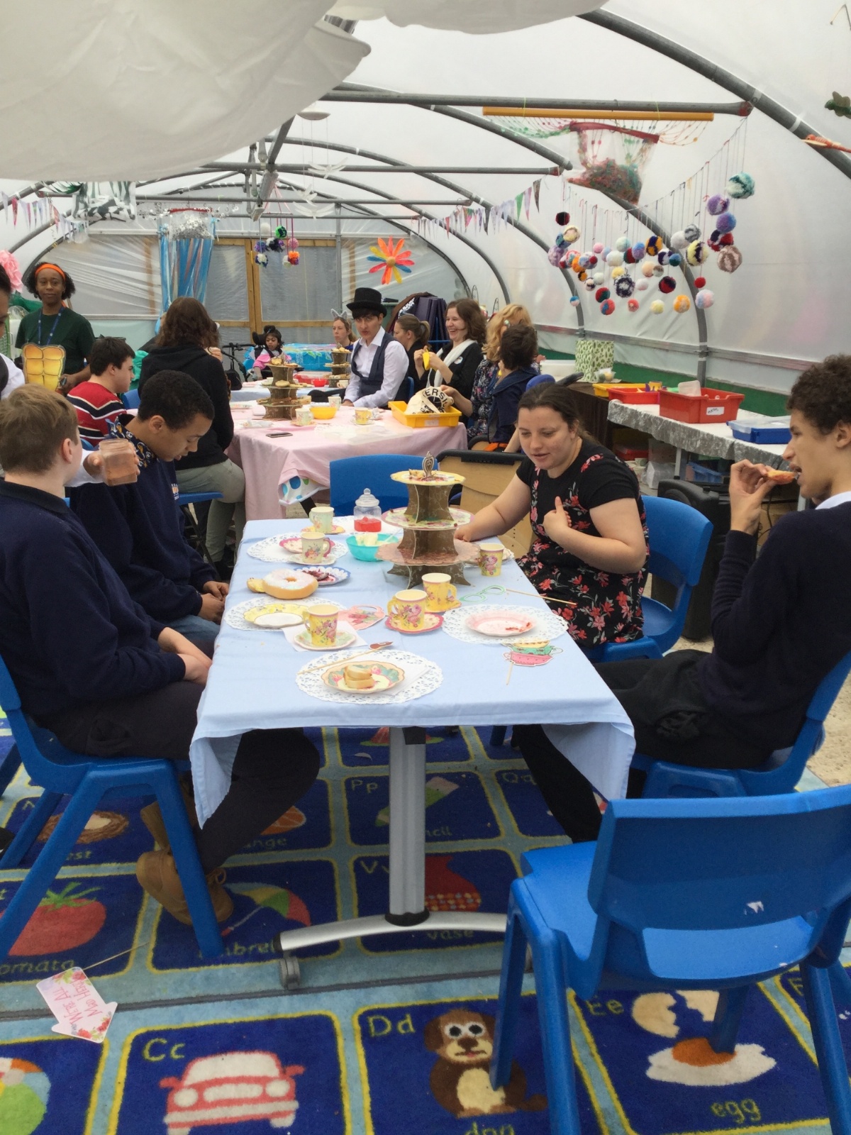 Riverside School - Key Stage 4 & 5 Afternoon Tea